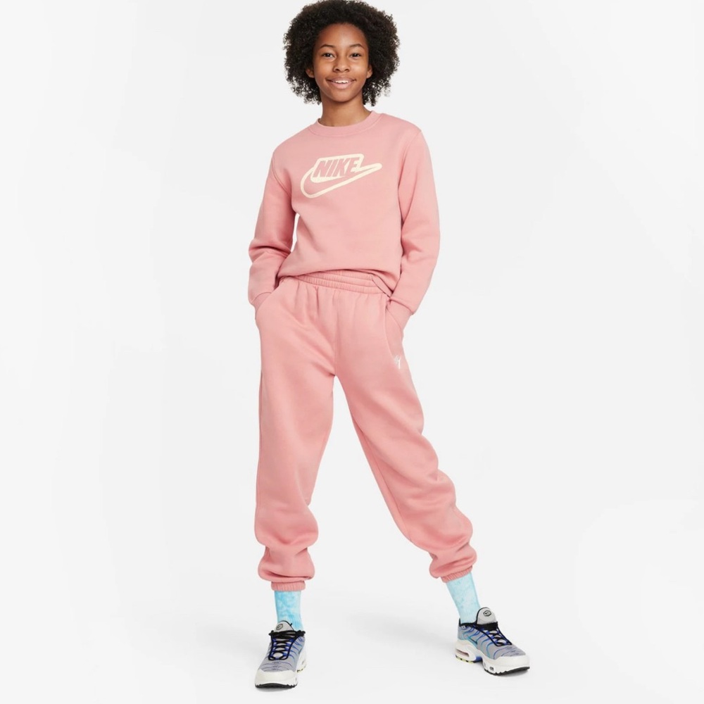 Girls 7-16 Nike Sportswear Fleece Sweatshirt (pink)